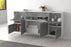 Sideboard Downey, Beton Offen (180x79x35cm) - Dekati GmbH
