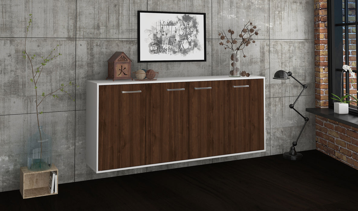 Sideboard Lakewood, Walnuss Front (180x79x35cm) - Dekati GmbH