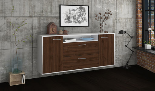 Sideboard Thousand Oaks, Walnuss Front (180x79x35cm) - Dekati GmbH