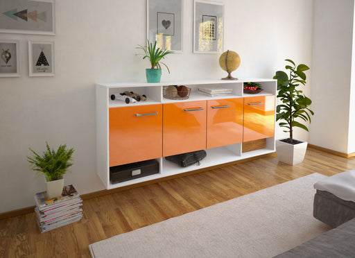 Sideboard Provo, Orange Front (180x79x35cm) - Dekati GmbH