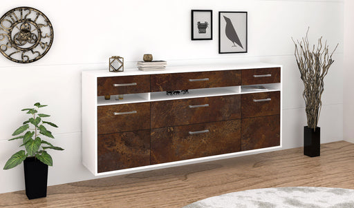 Sideboard Manchester, Rost Front (180x79x35cm) - Dekati GmbH