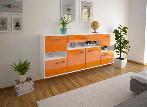 Sideboard Downey, Orange Front (180x79x35cm) - Dekati GmbH
