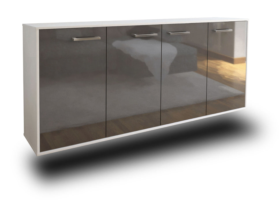 Sideboard Lakewood, Grau Seite (180x79x35cm) - Dekati GmbH