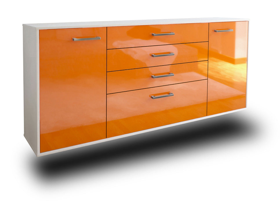 Sideboard Alexandria, Orange Seite (180x79x35cm) - Dekati GmbH