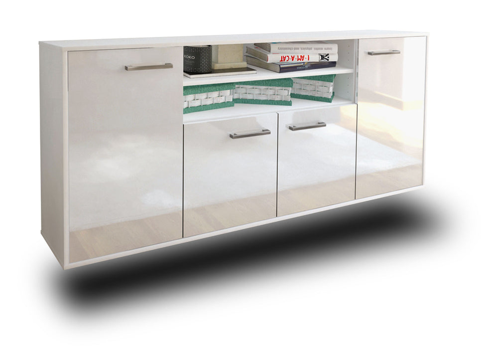 Sideboard Mesquite, Weiß Seite (180x79x35cm) - Dekati GmbH