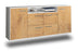 Sideboard Carrollton, Eiche Seite (180x79x35cm) - Dekati GmbH