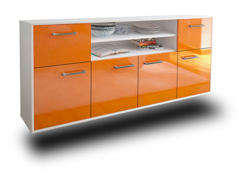 Sideboard Topeka, Orange Seite (180x79x35cm) - Dekati GmbH