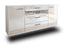Sideboard Vallejo, Weiß Seite (180x79x35cm) - Dekati GmbH