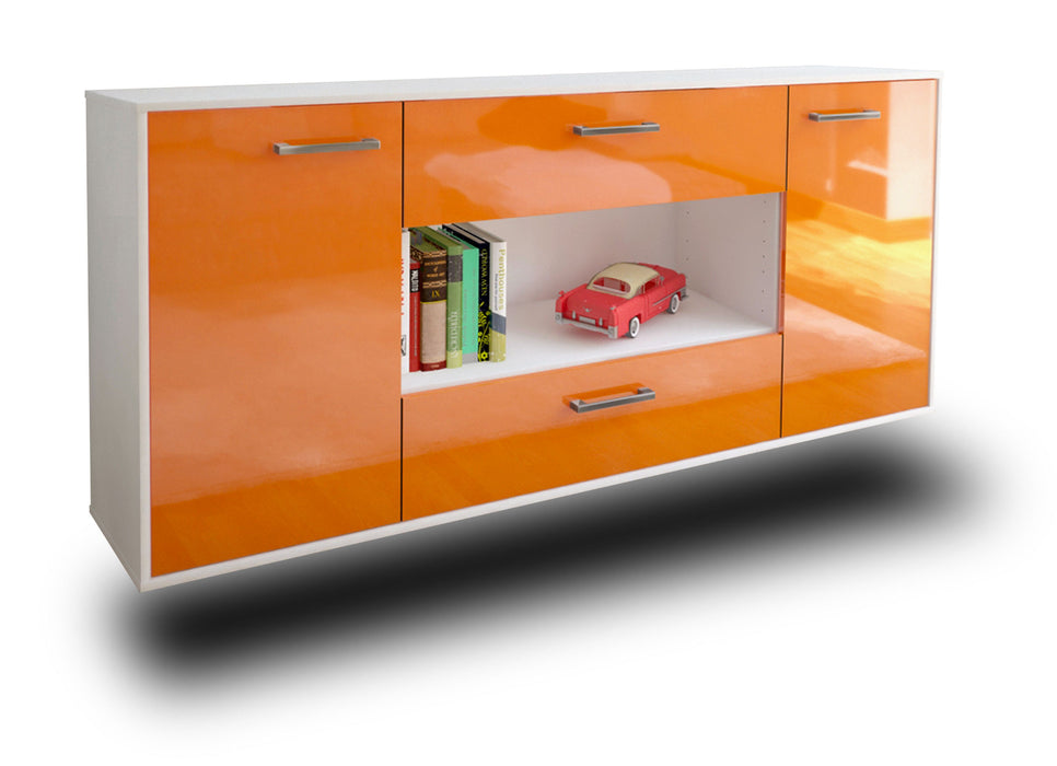 Sideboard Denton, Orange Seite (180x79x35cm) - Dekati GmbH