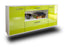 Sideboard Ann Arbor, Gruen Seite (180x79x35cm) - Dekati GmbH