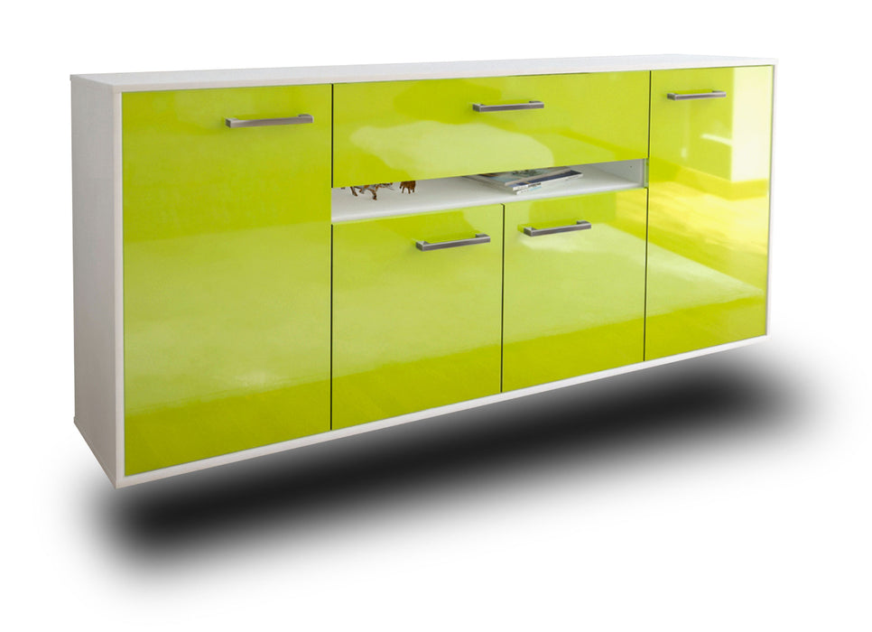 Sideboard Flint, Gruen Seite (180x79x35cm) - Dekati GmbH