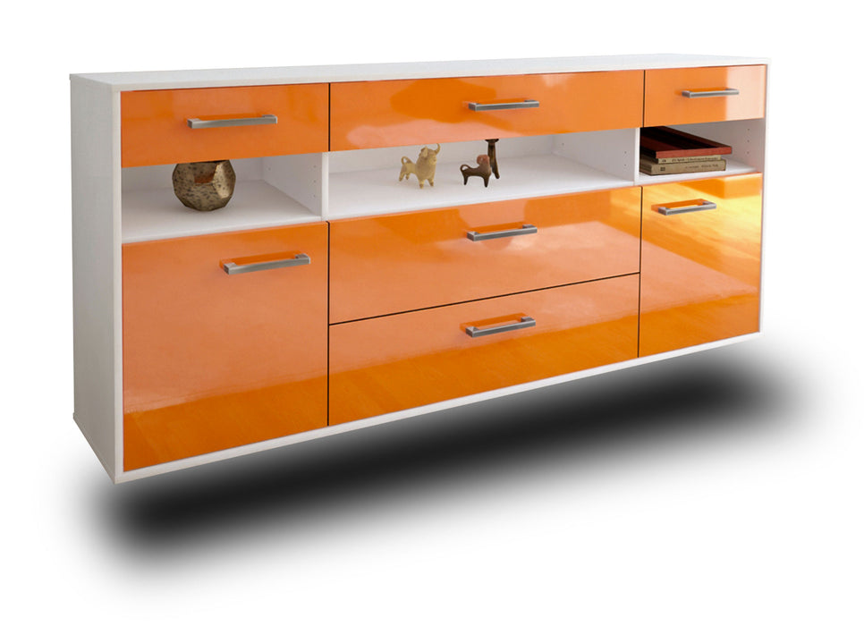 Sideboard Inglewood, Orange Seite (180x79x35cm) - Dekati GmbH