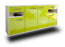 Sideboard Killeen, Gruen Seite (180x79x35cm) - Dekati GmbH