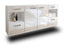 Sideboard Charleston, Weiß Seite (180x79x35cm) - Dekati GmbH