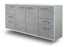 Sideboard Beaumont, Beton Seite (180x79x35cm) - Dekati GmbH