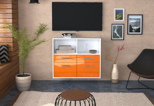 Sideboard Moreno Valley, Orange Studio (92x79x35cm) - Dekati GmbH