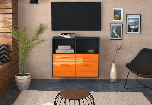 Sideboard Moreno Valley, Orange Studio (92x79x35cm) - Dekati GmbH