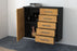 Sideboard Yonkers, Walnuss Offen ( 92x79x35cm) - Dekati GmbH