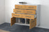 Sideboard Des Moines, Walnuss Offen ( 92x79x35cm) - Dekati GmbH