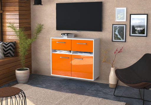 Sideboard Akron, Orange Front (92x79x35cm) - Dekati GmbH