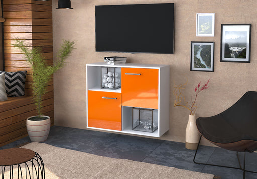 Sideboard Modesto, Orange Front (92x79x35cm) - Dekati GmbH