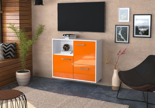 Sideboard Boise, Orange Front (92x79x35cm) - Dekati GmbH