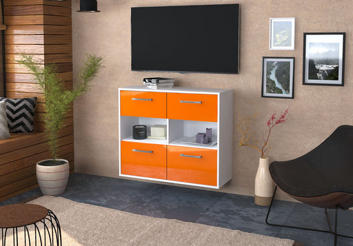 Sideboard Richmond, Orange Front (92x79x35cm) - Dekati GmbH