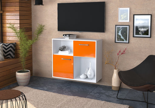 Sideboard Shreveport, Orange Front (92x79x35cm) - Dekati GmbH