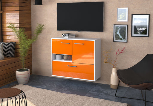 Sideboard Santa Clarita, Orange Front (92x79x35cm) - Dekati GmbH