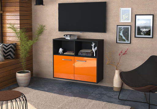 Sideboard Rochester, Orange Front (92x79x35cm) - Dekati GmbH