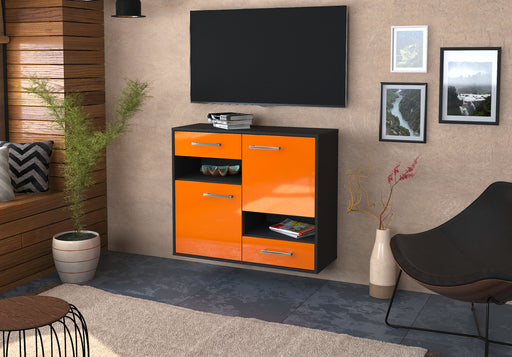 Sideboard Spokane, Orange Front (92x79x35cm) - Dekati GmbH