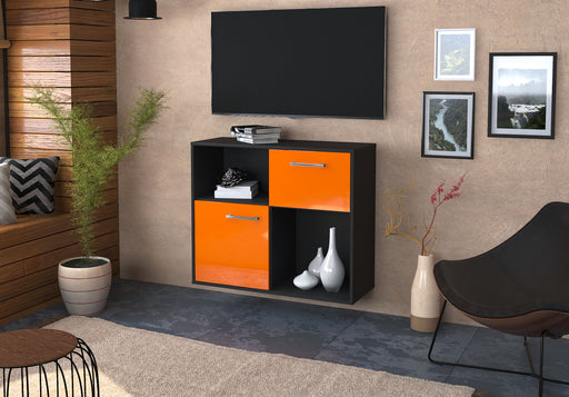 Sideboard Shreveport, Orange Front (92x79x35cm) - Dekati GmbH