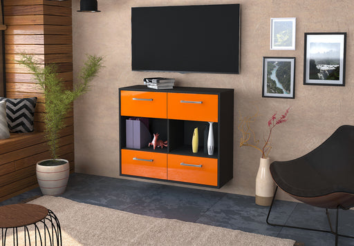 Sideboard Providence, Orange Front (92x79x35cm) - Dekati GmbH