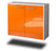 Sideboard Hialeah, Orange Seite ( 92x79x35cm) - Dekati GmbH