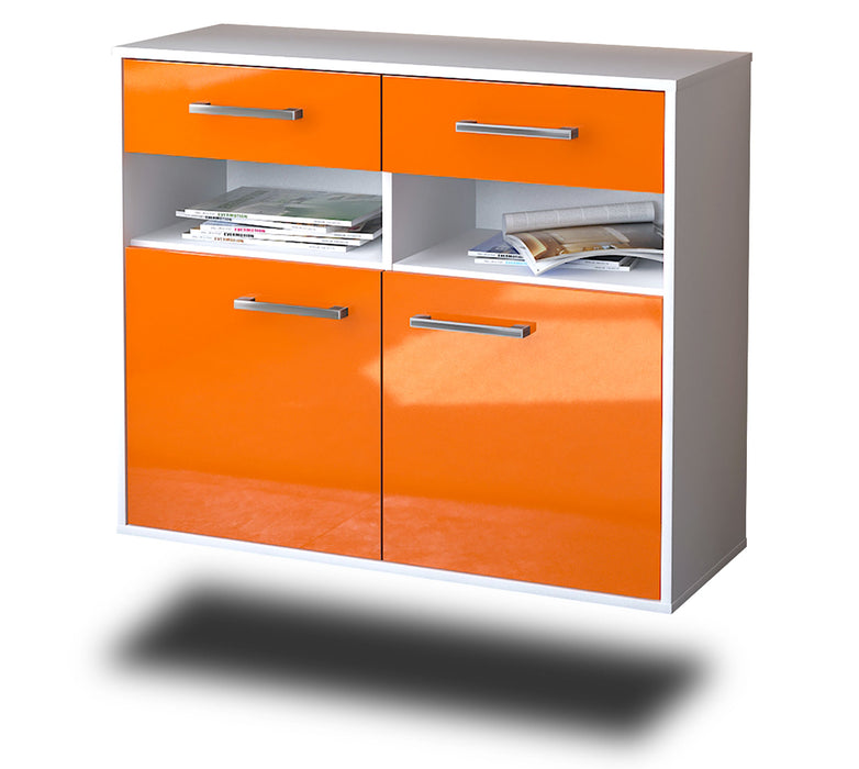 Sideboard North Las Vegas, Orange Seite ( 92x79x35cm) - Dekati GmbH