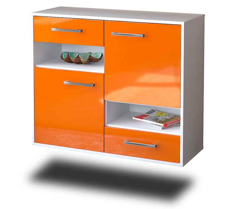 Sideboard Spokane, Orange Seite ( 92x79x35cm) - Dekati GmbH