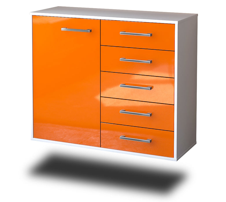 Sideboard Yonkers, Orange Seite ( 92x79x35cm) - Dekati GmbH