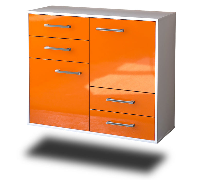 Sideboard Little Rock, Orange Seite ( 92x79x35cm) - Dekati GmbH