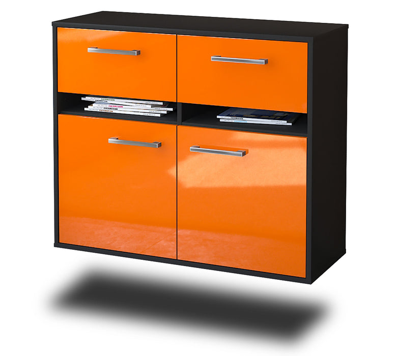 Sideboard Akron, Orange Seite ( 92x79x35cm) - Dekati GmbH