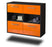 Sideboard Richmond, Orange Seite ( 92x79x35cm) - Dekati GmbH