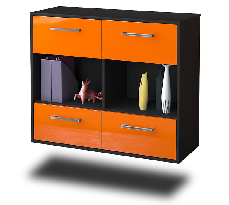 Sideboard Providence, Orange Seite ( 92x79x35cm) - Dekati GmbH